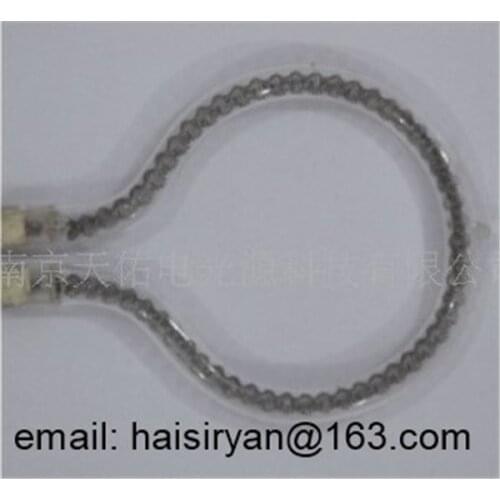 Sk15 customized 6000w 350mm far Single tube Electric halogen IR quartz glass heat radiator for pet blowing machine manufacturer