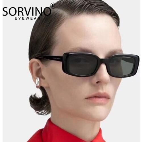 Yellow Small Rectangle Sunglasses Women Fashion Brand Designer Vintage Gradient Sun Glasses 2021 Classic Shades Glasses Oculos