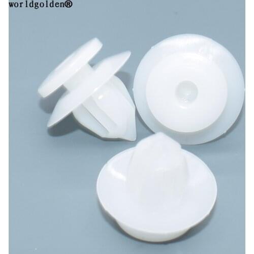 Worldgolden 100pcs auto clip Scuff Plate Retainer for Toyota 90467-10162