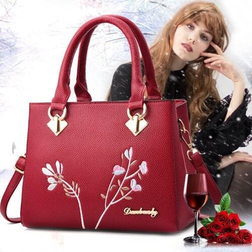 Women Bag 2020 Newest Luxury Vintage Totes Fashion Women High Quality Messenger Bags Top-Handle Shoulder Student Handbag Purses