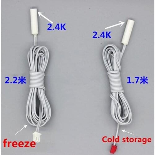 2PCS A la carte counters/cold cupboard/Fresh reveals ark/refrigerator freezer Temperature probe temp detector temperature Sensor