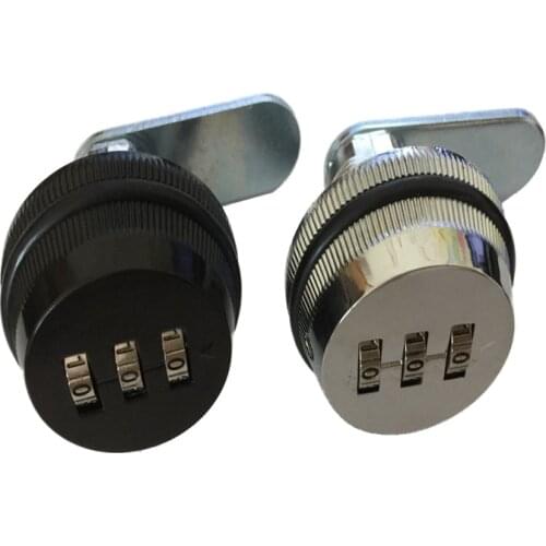 20-30mm Smart Cam Code Lock Zinc Alloy 3 Digit Combination Password Box Lock for Mailbox Cabinet Door Security Hardware