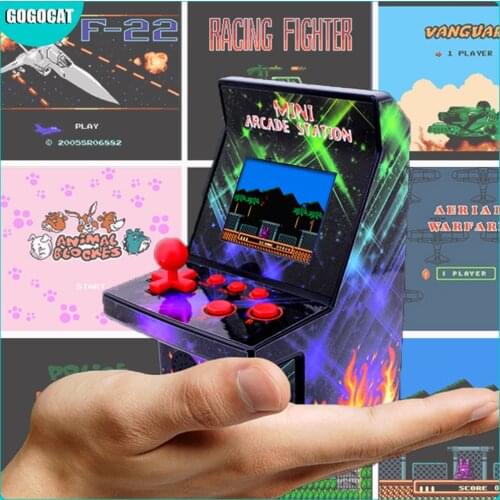 200 in 1 Mini Arcade Game Console Retro Arcade Handheld Game Player 200 games 8 bit Games 2.5" Colorful Display Gift for Kids