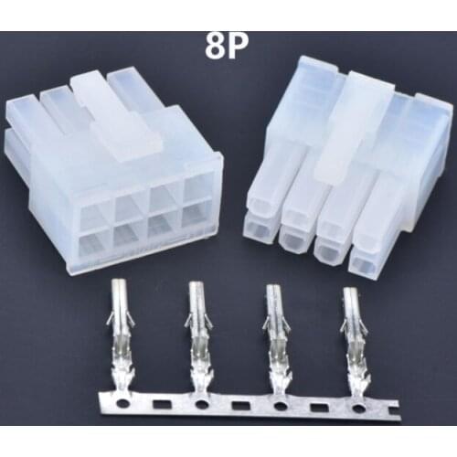 1000 sets Automotive electronic wire connector plug 5557 kits 8P 10P 12P 4.2mm female Electrical Socket With terminal