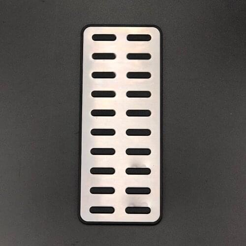 1Pc Car Footrest Pedal For Hyundai Elantra i30 ENCINO ix25 Creta Accent Solaris For Kia K2 Rio Soul KX3 Optima K5 KX7