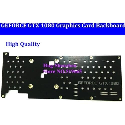 NEW GeForce GTX1080 GTX 1080 GAMING graphics card board Full Cover Graphics Card Water Cooling Block backboard rear panel