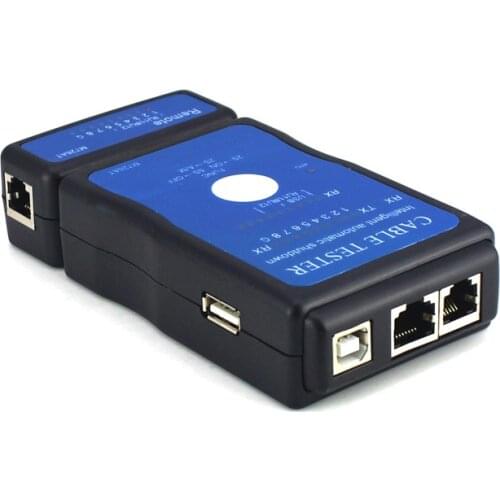 Intelligent interconnection network cable tester RJ45 RJ11 RJ12 multi-function USB telephone network cable tester