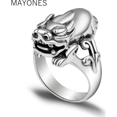 MAYONES Punk Rings For Men