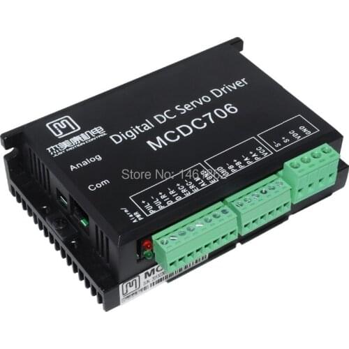 MCDC706 full digital DC servo motor driver digital DC servo motor controller MCDC706 replacement of MCDC506 200W up to 6A 70V DC