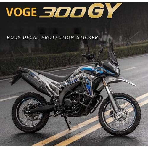 Motorcycle Jacquard Protective Stickers Decal Prints Body Waterproof for LONCIN VOGE 300gy