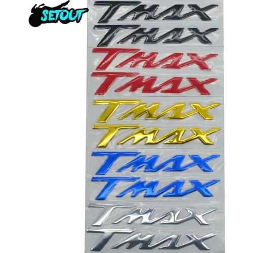 For X-MAX 125 X-MAX 250 X-MAX 300 motorcycle decal badge 3D decal raised fuel tank sticker badge wheel fuel tank decal