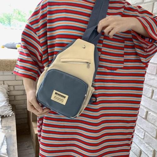 2021 New Style Crossbody Cute Single Shoulder Small Bag Mini Multifunctional Backpack Nylon Student School Package All-Match