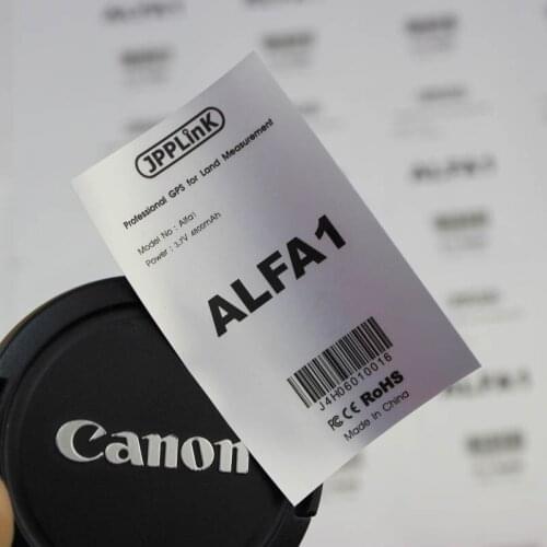 Customized Adhesive back side silver PET heat resistant sticker