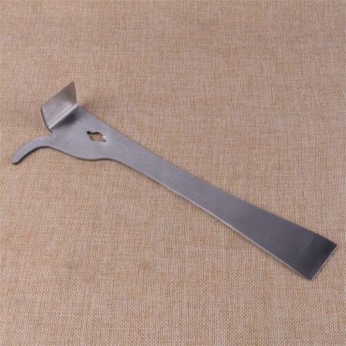 Silver Stainless Steel Bee Hive Scraper Claw Pry Beekeeping Tool for Beekeeper Leveraging Sub-cover