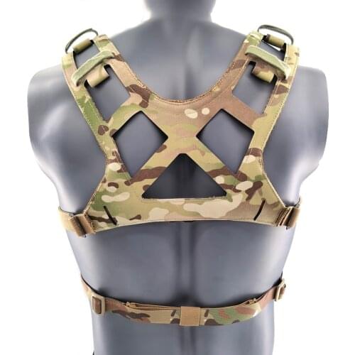 Multicam MK3 Tactical Chest Strap Military Chest Rig Vest Equipment Army Laser Cutting Combat D3CRM Carrier Strap Accessories