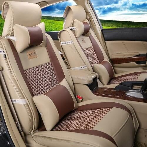 TO YOUR TASTE auto accessories universal cushion set leather car seat covers for Chrysler Sebring 300C PT Cruiser Grand Voyager
