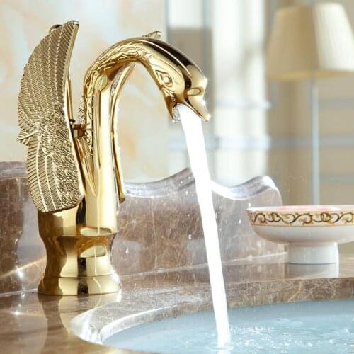 Zelsaide Gold Bath Faucets