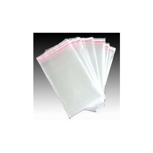 1000pcs/lot 7.5*14cm wholesale Opp Bag Clear Self-Adhesive Seal Plastic Bag/Packaging Bags self adhesive strip small gift bags