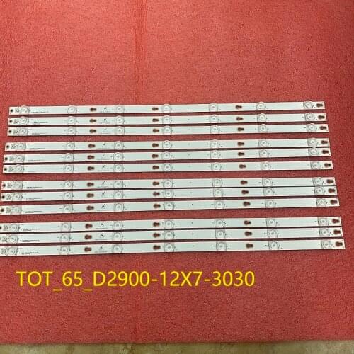 12pcs LED backlight strip For TCL 65S403 65S423 65S405 65S405TAAA 65D2900 D65A620U 65A730U U65P6046 THOMSON 65UC6306 65UC6406