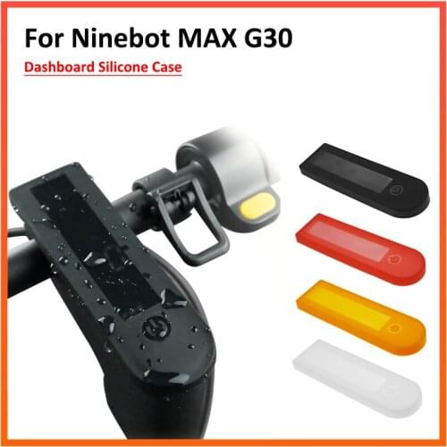 2Pcs/Set Electric Scooter Accessories Circuit Board Dashboard Cover Waterproof Soft Protect Silicone Sleeve For Ninebot Max G30
