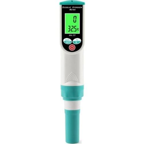 2 in 1 Temp Dissolved Hydrogen Meter Digital LCD Display Analyzer Water Quality Tester Detector for Drinking Water
