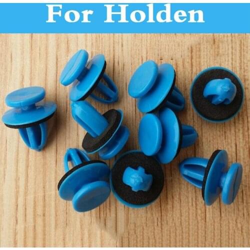 50pcs Car Styling Door Clips Lock Rod End Rivets Bumper Cover For Holden Calais Caprice Monaro Statesman Barina Commodore Cruze