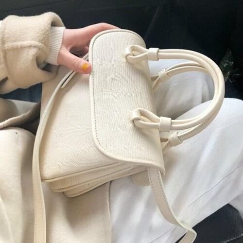 BENVICHED Ladies' pu bag 2021 new spring handbag fashion casual pure color Inclined single shoulder bag small square bag c329