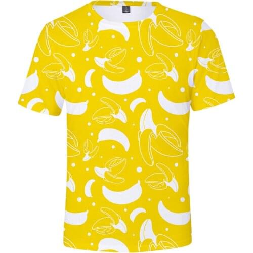 Hot Sale Fruit 3D Tshirt Men/Women Summer Fashion Casual Hip Hop T shirt 3D Print Fruit Mens T-shirts Short Sleeve Pertty Tees