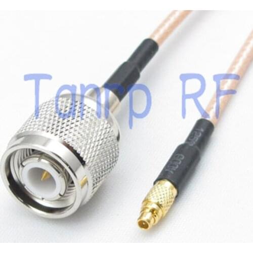 50CM Pigtail coaxial jumper cable RG316 extension cable 20in MMCX male plug to TNC male plug RF adapter connector
