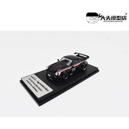 1 64 MC 930 black models model car alloy car furnishing articles gifts RWB