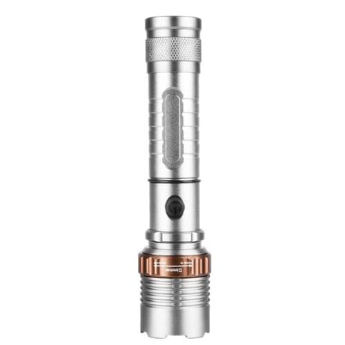 Powerful LED Flashlight Tactical Electric Torch T6 Zoomable 5 Modes Lanterna Torch 18650 Rechargeable Battery Outdoor Camping