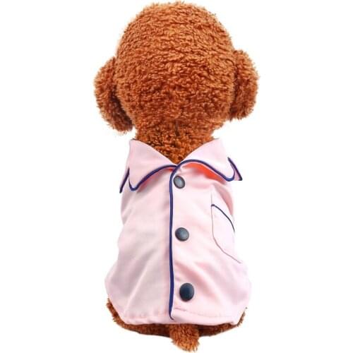 Pet Soft Homewear Puppy Chihuahua French Bulldog Pajamas Dog Pajama Small Dogs Shih Tzu Puppy Cat Clothes Pets Clothing