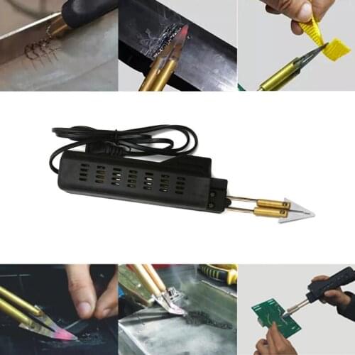 New Arrive 1Set Stapler Bumper Fender Fairing Welding Gun Plastic Repair Kit Welder Staple Car