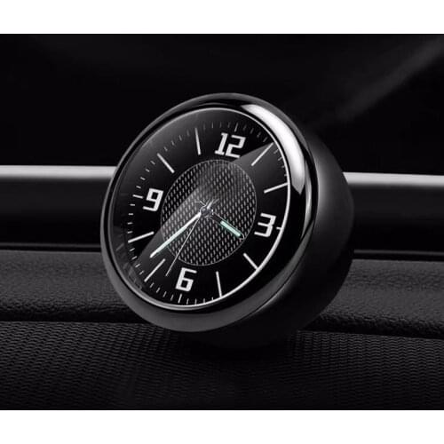 New Car Clock Ornaments Auto Watch Air Vents Outlet Clip Mini Decoration Automotive Dashboard Time Display Clock Car Accessories