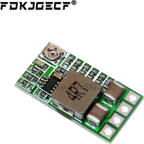 5Pcs Step Down Power Supply Module Mini DC-DC 12-24V To 5V 3A Voltage Buck Converter Adjustable 1.8V 2.5V 3.3V 5V 9V 12V