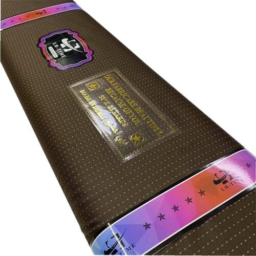 SJ Lace Nigerian Atiku Lace For Men Cloth The Polyester-Cotton Blended Fabric Thick Very Soft Breathable And comfortable L3-41