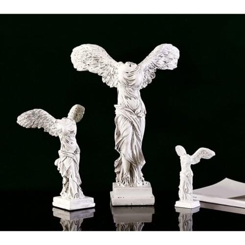 Resin Sculpture Statue Figurines for Desktop Decor Office Study Home Office
