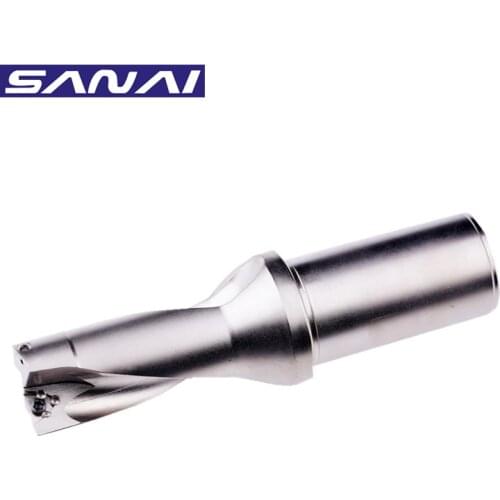U Drill Bit WC series 3D depth 40.5mm- 50mm, CNC Lathe Fast Drilling Bit Indexable Machinery Drill, for Carbide Insert WCMT06/08