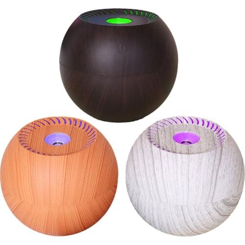 Air Humidifier USB Electric Portbale Aroma Diffuser Ultrasonic Wood Grain Battery Mini Essential Oil Aromatherapy CH