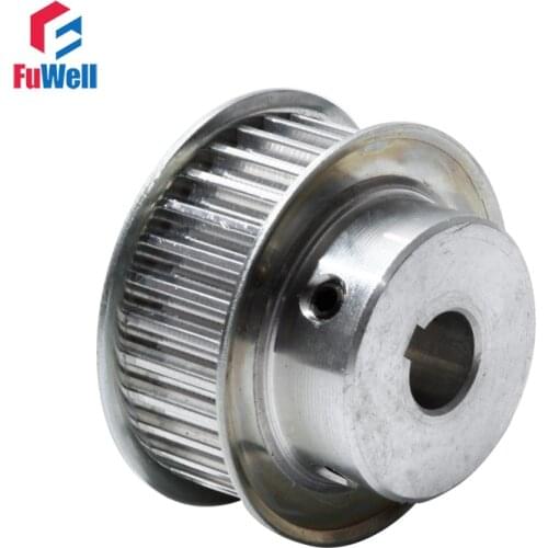 HTD Timing Pulley 5M-32T 16mm Belt Width With Keyway 32Teeth Transmission Pulley 8/10/15/20mm Bore Aluminum Alloy Toothed Pulley