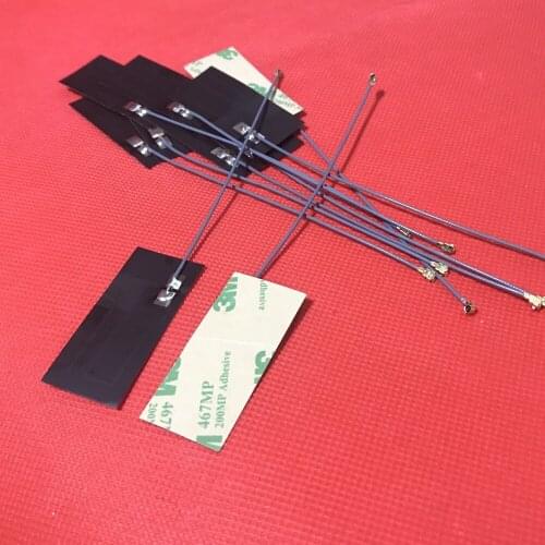 2PCS 700-960MHZ 0DBI 52*24MM EPC flexible antenna 50 Input resistance RFID reader antenna IPEX/SMA/MMCX interface