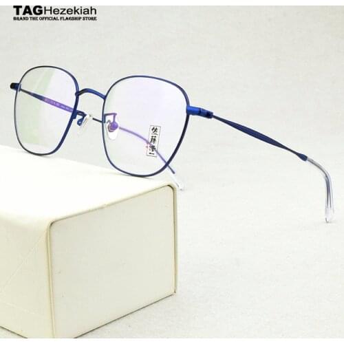 2020 fashion square glasses frame women Alloy Vintage eye glasses frames for men myopia computer web celebrity spectacle frames