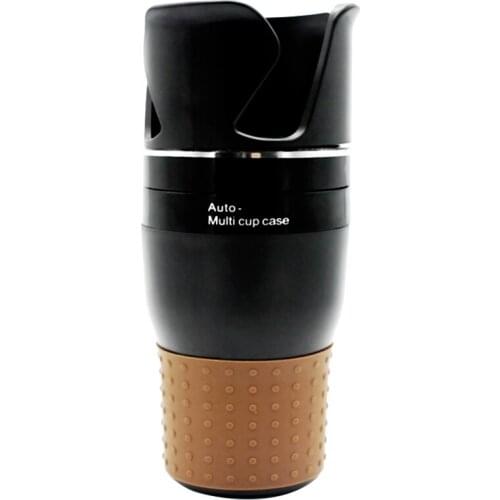 Car Multifunction Rotatable Drinking Bottle Holder Sunglasses Phone Organizer Car Interior Storage Accessories