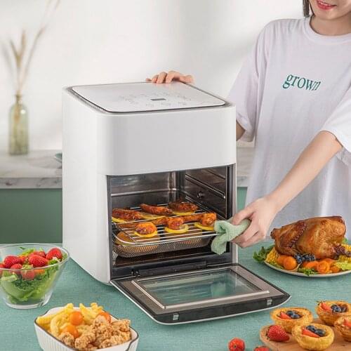 Air fryer household multifunctional fries machine large capacity 12L visual oven intelligent oil-free electric fryer