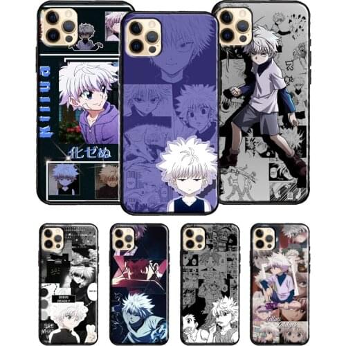 Killua Zoldyck Hunter x Hunter For iPhone 12 Pro Max Mini 7 8 Plus Phone Case For iPhone 11 Pro Max XS XR X SE 2020 Cover