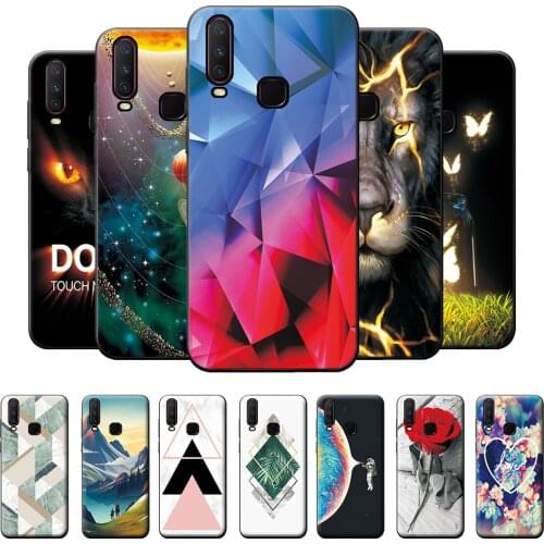 Case For Vivo Y15 Case VIVO Y15 Case Cover For VIVO Y15 Y 15 VIVOY15 Case Cute Cartoon TPU Silicone Back Cover Phone Case 6.35"