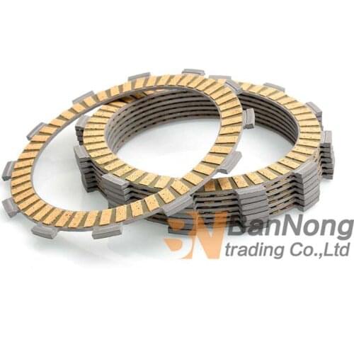 Motorcycle Friction Clutch plates disc For Honda CR125R 2000-2007 CRF250R 2004-2007
