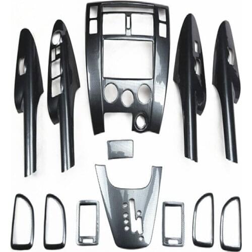 Interior Modification Peach Sequin Decorative Protective Stickers For 2006-2013 Hyundai Tucson