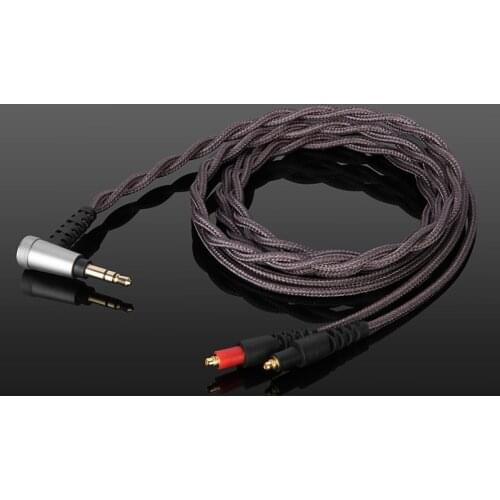 For Shure SRH1440/1840/1540 Hifi headest Cable 2.5mm /4.4mm Balanced cable OCC 6N Single crystal copper silver-plated 99.99997