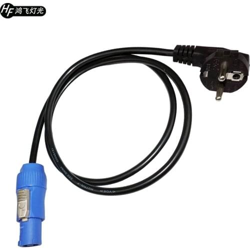 Stage Light Power Cable Pure Copper Aviation Plug EU US AU UK Plug